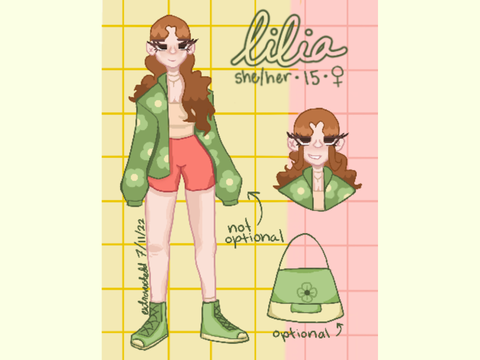 lilia // new character!!
