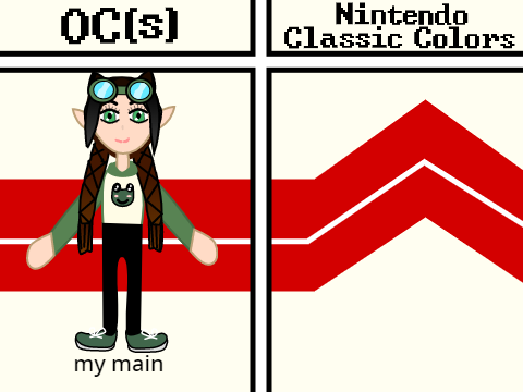 Give Me an OC(s) and I Will Turn Into Nintendo Classic Colors remix