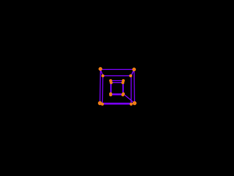 3d Wireframe "Block Inside a Block"
