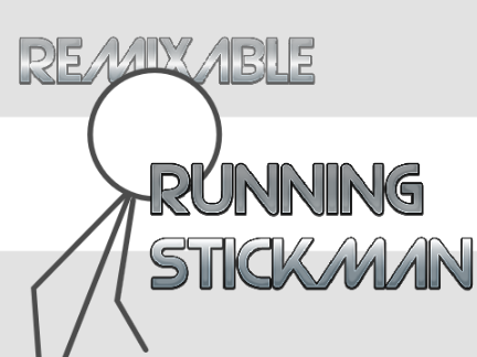 Remixable Running Stickman