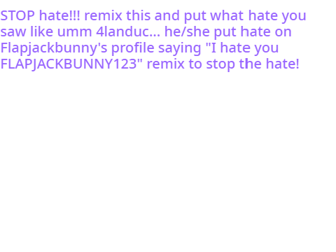 STOP HATE!