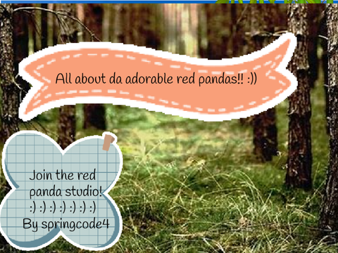 All about -Red Pandas-