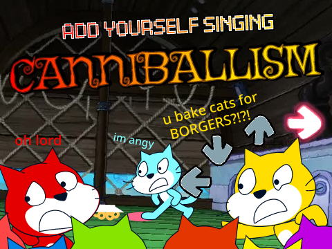Add yourself/your oc singing Canniballism