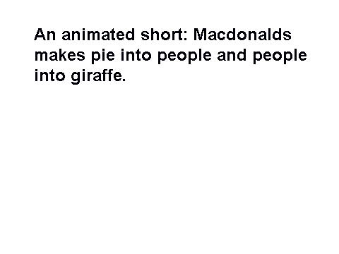 The animation that fhailed