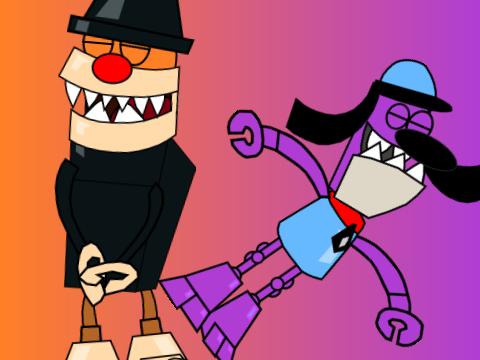 Rowdy and Peanut Dancing Fukkireta