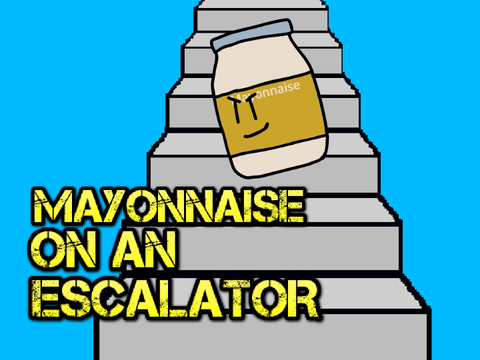 MAYONNAISE ON AN ESCALATOR #song #mayonnaise #escalator #bronzesquid