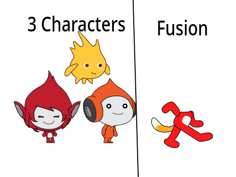 Give Me 3 Characters And I'll Fuse Them remix