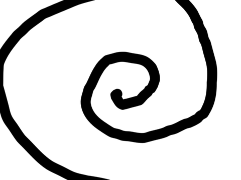 Hypnotizing spiral