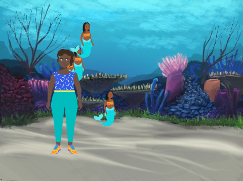 catch the mermaid [helped by itsrealyscratch]