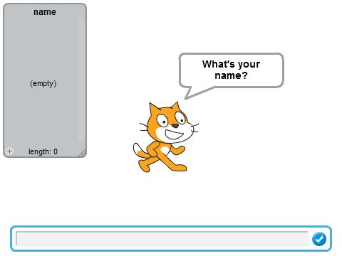 Your name is....... 