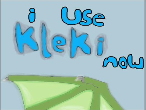 I draw in Kleki now!