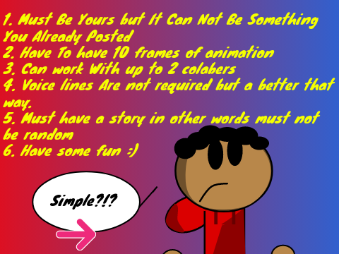 Animation Contest!! Mobile Friendly New Date March 12th