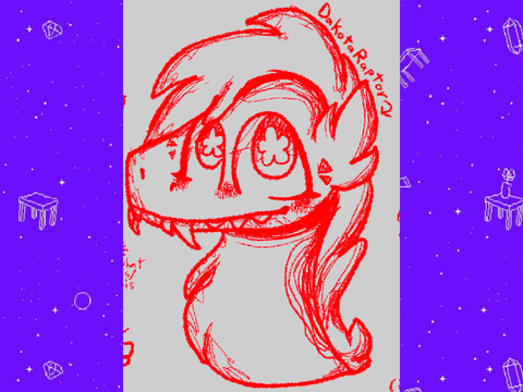 Dakotaraptor doodle
