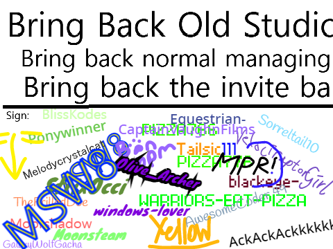 Bring Back old studios! remix remix remix remix remix remix remix remix remix remix remix  re… remix