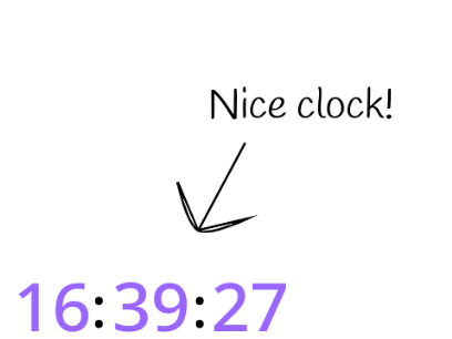 Simple clock