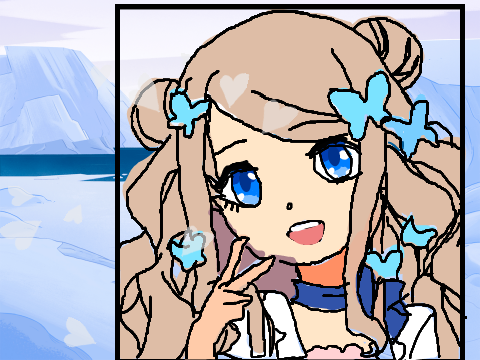 project for  Enter Now! My 300+followers Art competition .