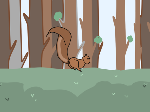 Running squirrel