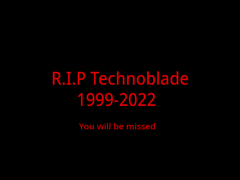 Technoblade Never Dies