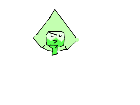 how i draw peridot head on pc