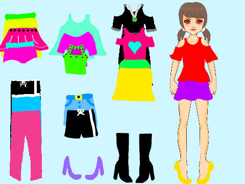 Random Anime Dress Up! (LadyNoirFan01)