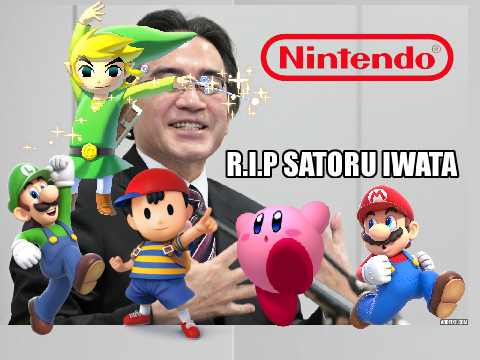 R.I.P Satoru Iwata 1959 - 2015 remix