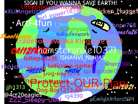 Sign if you wanna save Earth! remix