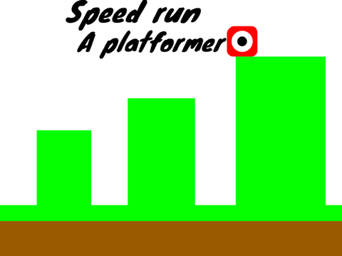 speed run a platformer v1
