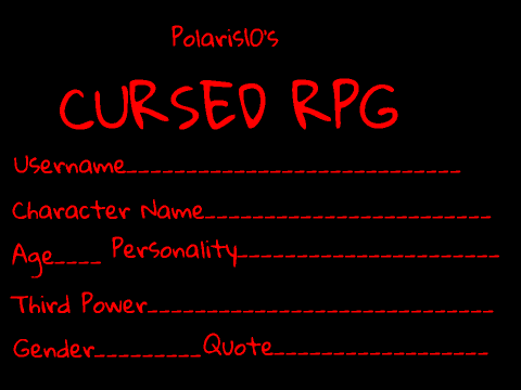 Cursed RPG Bio Template
