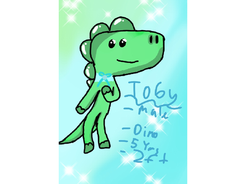 Toby the dinosaur lol