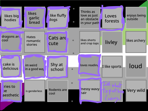 ARO ACE BINGO: what kind of are/ace spec are you? remix