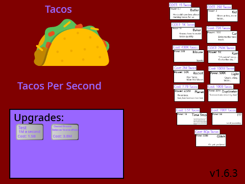Taco Clicker OP edition