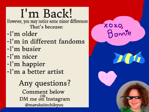 I'm Back!