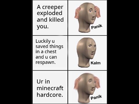 Panik Kalm meme