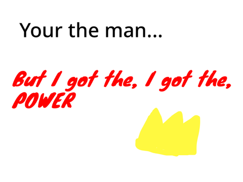 Your the Man : Meme || Girl Queen George AU