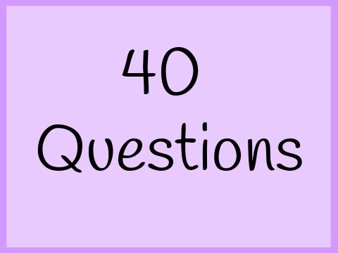 40 Unusual Questions to Answer remix
