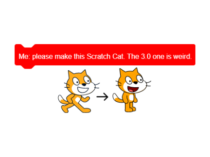 I want a new Scratch Cat.