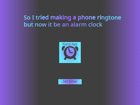I made a working timer on Scratch! Version 1.2