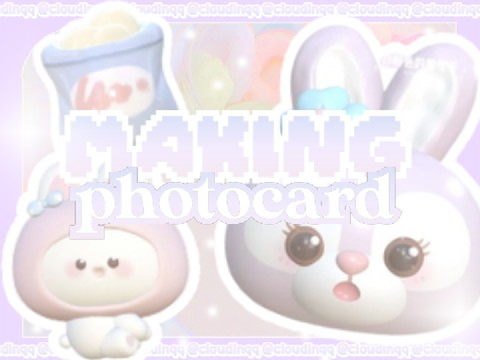 #making photocard!
