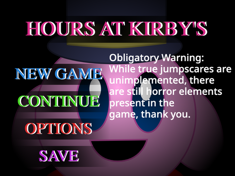 Hours at Kirby's (Unfinished Build)