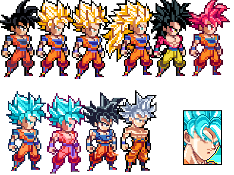 goku sprite pack 