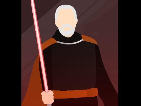 Star Wars Art Collab Count Dooku