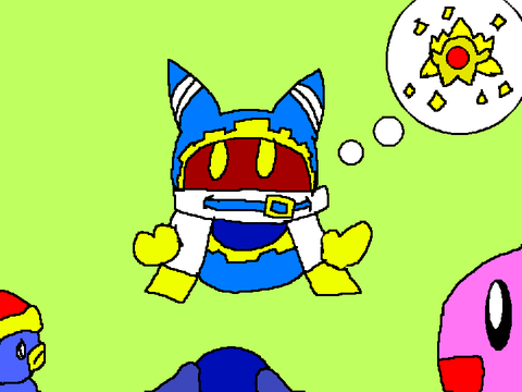 マホロア　塗り絵 remix