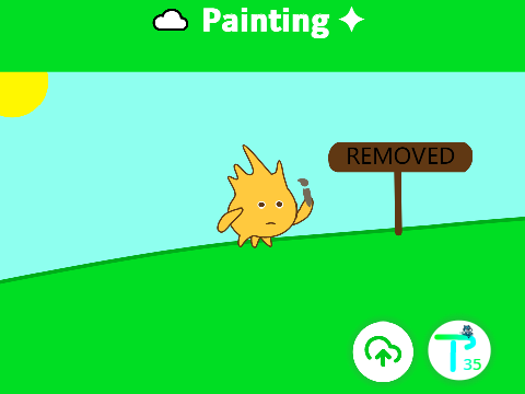 (Removed by Scratch Team) ☁️ Painting ✦ Draw and Share your drawings ONLINE!