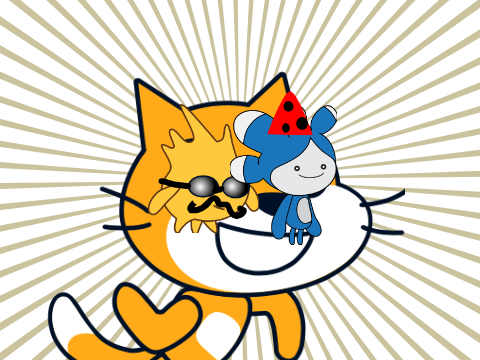 Katze flora Dancing