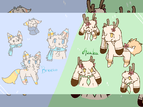⚘ breeze & azalea ref