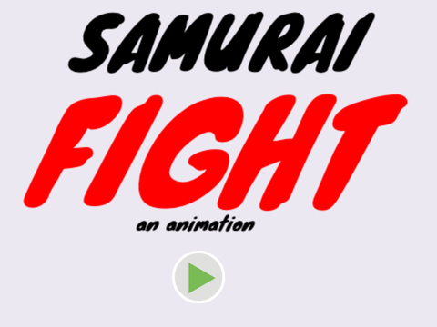 SAMURAI FIGHT an animation out of pictures from google
