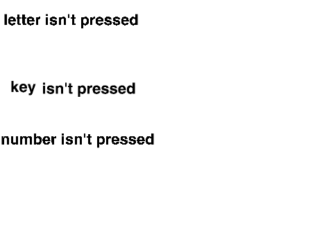 "any key pressed" scripts
