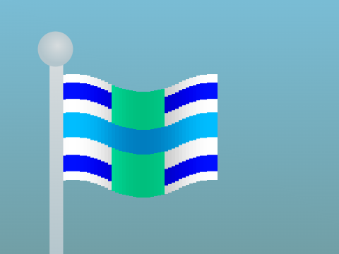 Waving Peritene flag (Final)