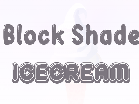 Ice-cream Blockshade