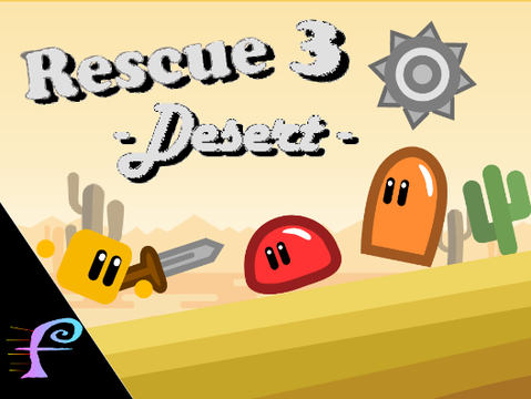 Rescue 3 -Desert- || A platformer ||  remix-2